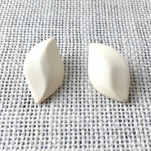 Vintage White Earrings ~ **2 for $20**